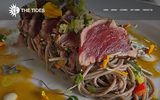 Visit The Tides Fine Dining Website. This link opens new window.