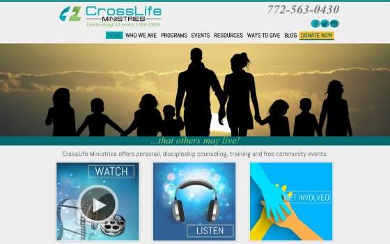 Cross Life Ministries. This link opens new window.