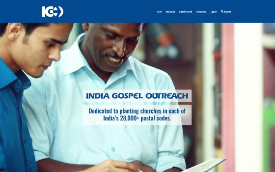 India Gospel Outreach. This link opens new window.