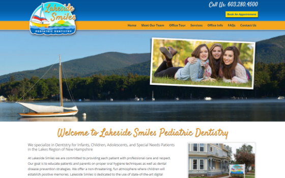Visit Lakeside Smiles.com. This link opens new window.