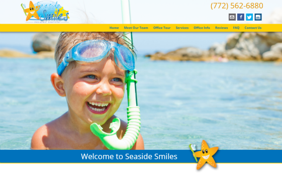 Visit Seaside Smiles.com. This link opens new window.