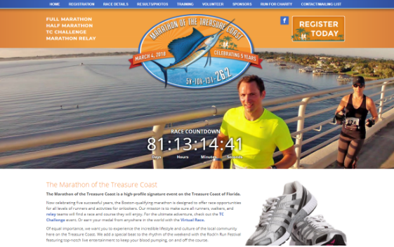 Visit Treasure Coast Marathon. This link opens new window.