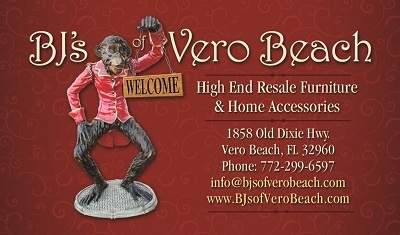 BJ's Vero Beach Business Card
